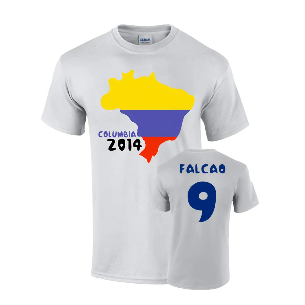 Click to view product details and reviews for Colombia 2014 Country Flag T Shirt Falcao 9. Click to view product details and reviews for Colombia 2014 Country Flag T Shirt Falcao 9.