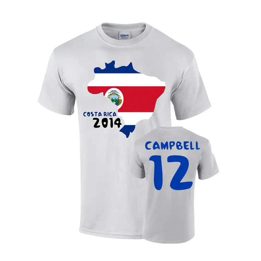 Click to view product details and reviews for Costa Rica 2014 Country Flag T Shirt Campbell 12. Click to view product details and reviews for Costa Rica 2014 Country Flag T Shirt Campbell 12.