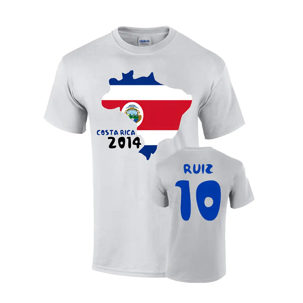 Click to view product details and reviews for Costa Rica 2014 Country Flag T Shirt Ruiz 10. Click to view product details and reviews for Costa Rica 2014 Country Flag T Shirt Ruiz 10.