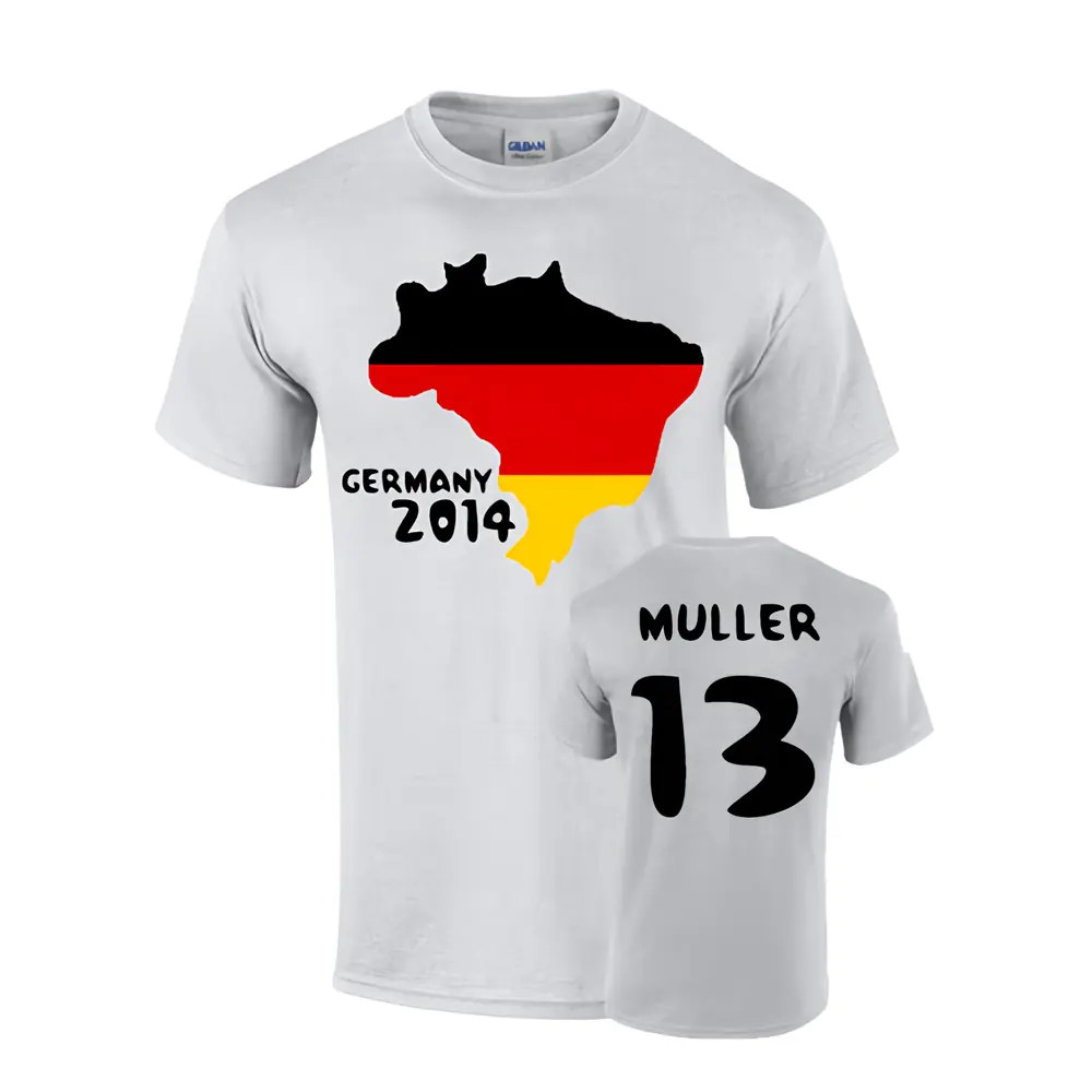 Click to view product details and reviews for Germany 2014 Country Flag T Shirt Muller 13. Click to view product details and reviews for Germany 2014 Country Flag T Shirt Muller 13.
