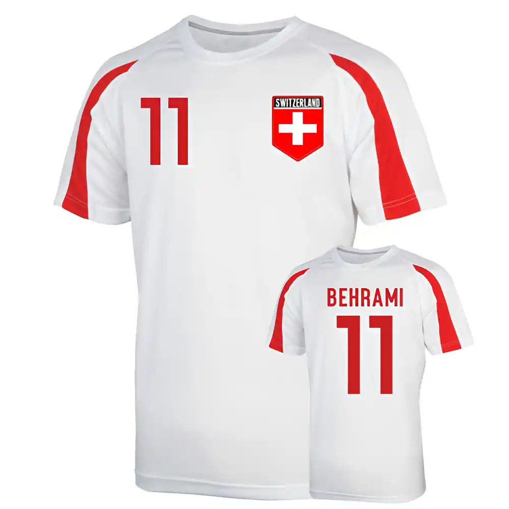 Click to view product details and reviews for Switzerland Sports Training Jersey Behrami 11 Kids.