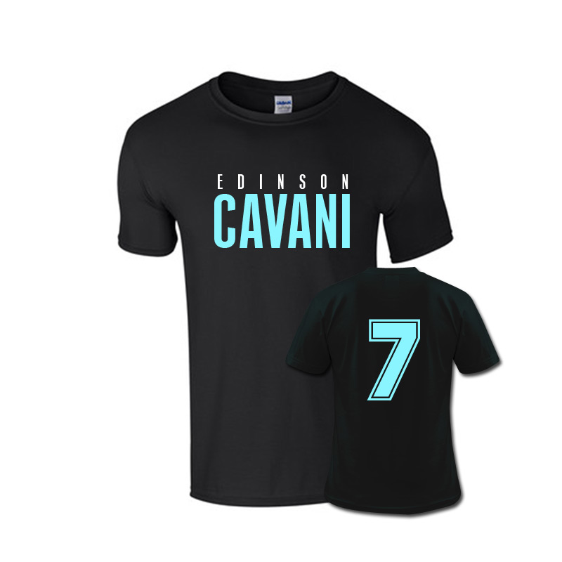 Click to view product details and reviews for Edinson Cavani Front Name T Shirt Black.