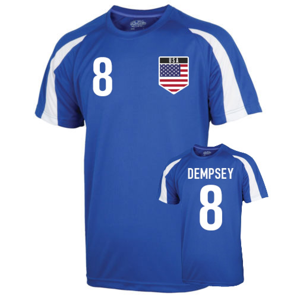 Click to view product details and reviews for Usa Sports Training Jersey Dempsey 8 Kids.