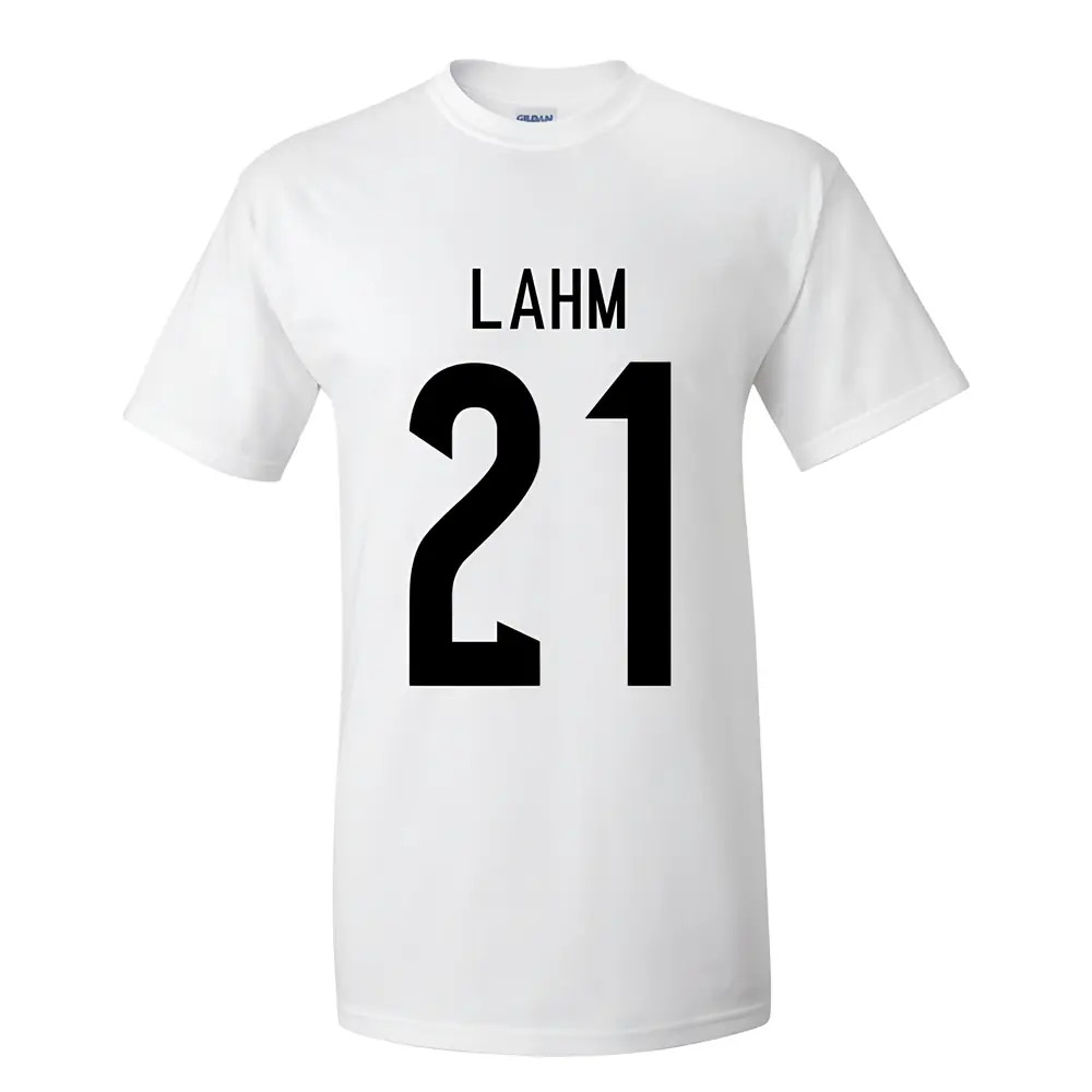 Philipp Lahm Germany Hero T-Shirt (White) Polyester Made By: Gildan Men's White Xxl