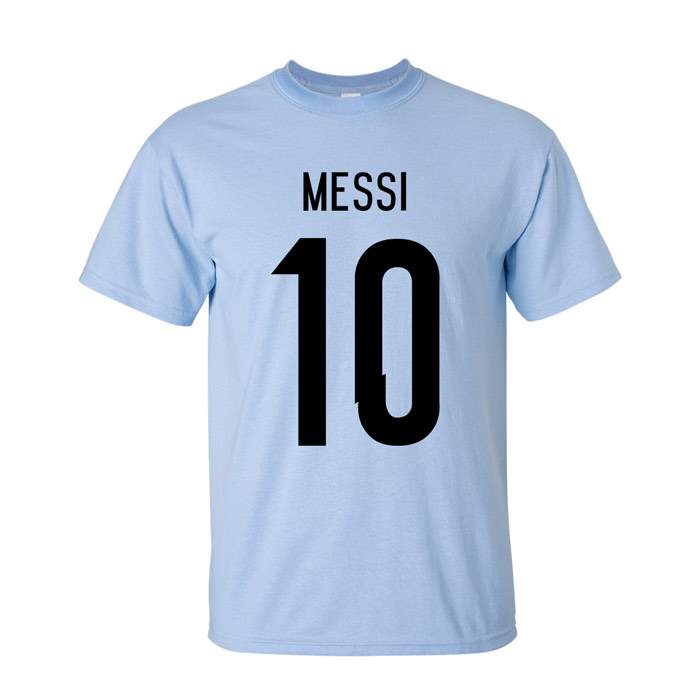 Click to view product details and reviews for Lionel Messi Argentina Hero T Shirt Sky.