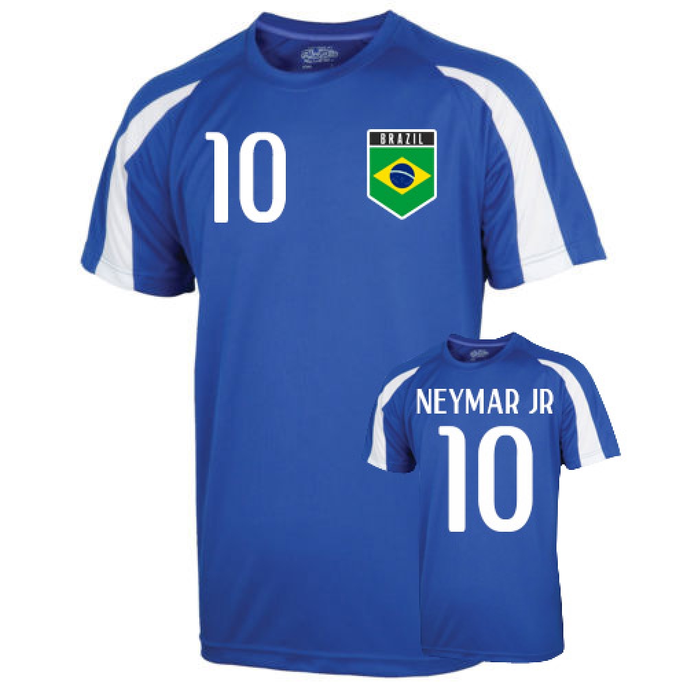 Brazil Sports Training Jersey (Neymar jr 10)