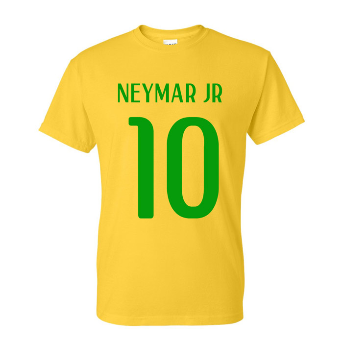 Neymar Jr Brazil Hero T-shirt (Yellow)