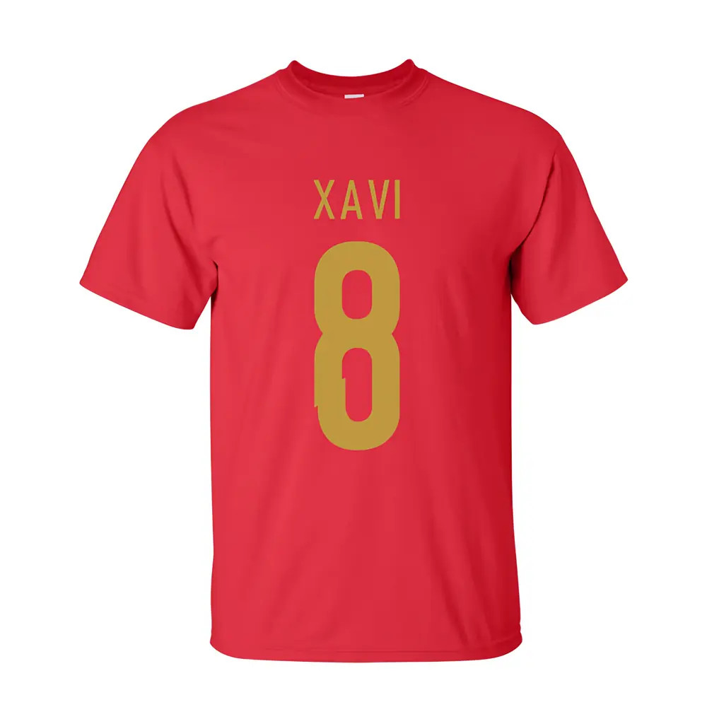 Click to view product details and reviews for Xavi Spain Hero T Shirt Red.