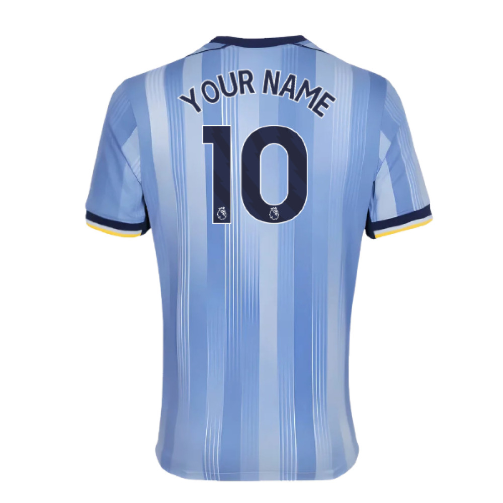 '24-'25 Tottenham Hotspur Away Shirt (Your Name) Polyester Testtt Made By: Nike Men's Blue Small