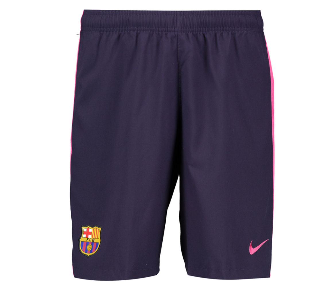 Click to view product details and reviews for 2016 2017 Barcelona Away Nike Football Shorts Purple Kids.