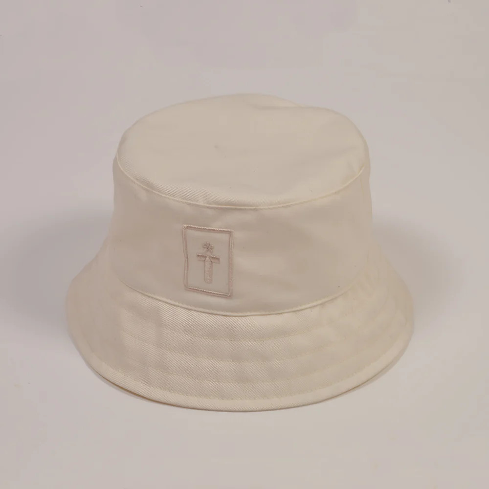 Toffs Heritage Bucket Hat - Polyester Men's Cream 5XL