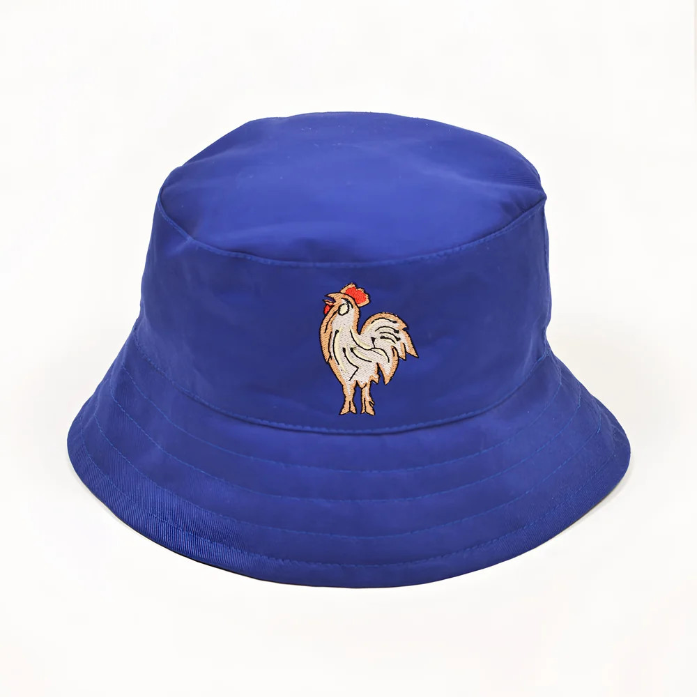 France Rugby Bucket Hat Polyester Made By: Toffs Men's Indigo 5XL