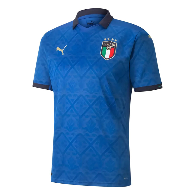 Away Kit Italy Euro 2021 Home Jersey 2020-2021 Italy Home Puma