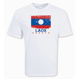 Laos Soccer T-shirt Laos Soccer T-shirt