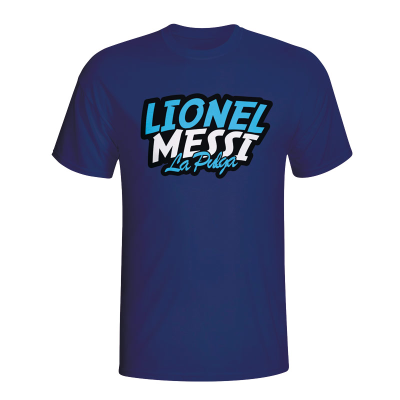 Lionel Messi Comic Book T-shirt (Navy)