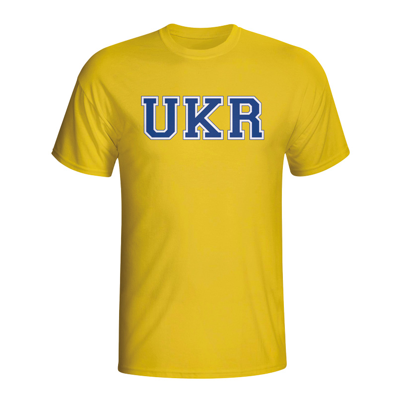 Click to view product details and reviews for Ukraine Country Iso T Shirt Yellow.