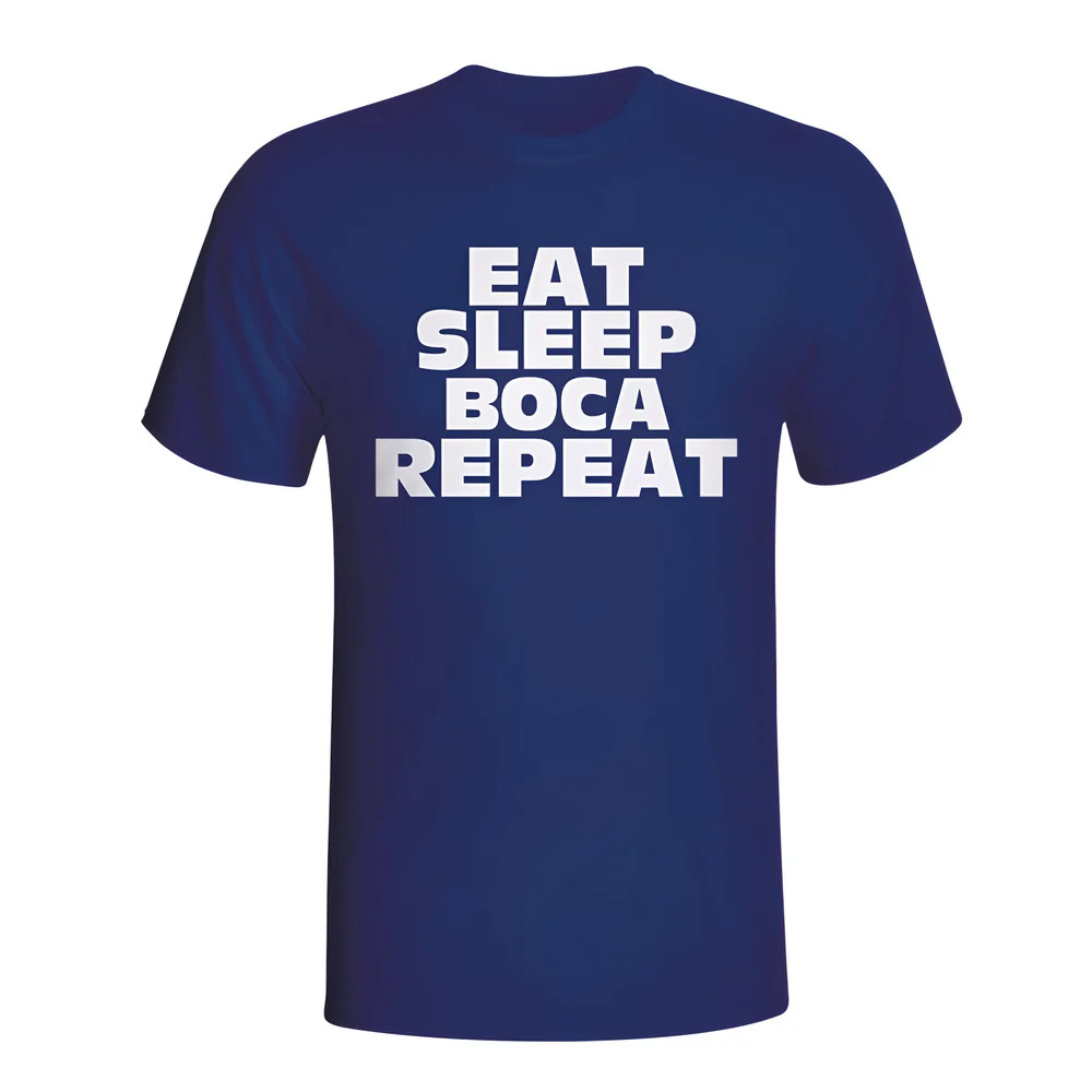 Click to view product details and reviews for Eat Sleep Boca Juniors Repeat T Shirt Navy Kids. Click to view product details and reviews for Eat Sleep Boca Juniors Repeat T Shirt Navy Kids.