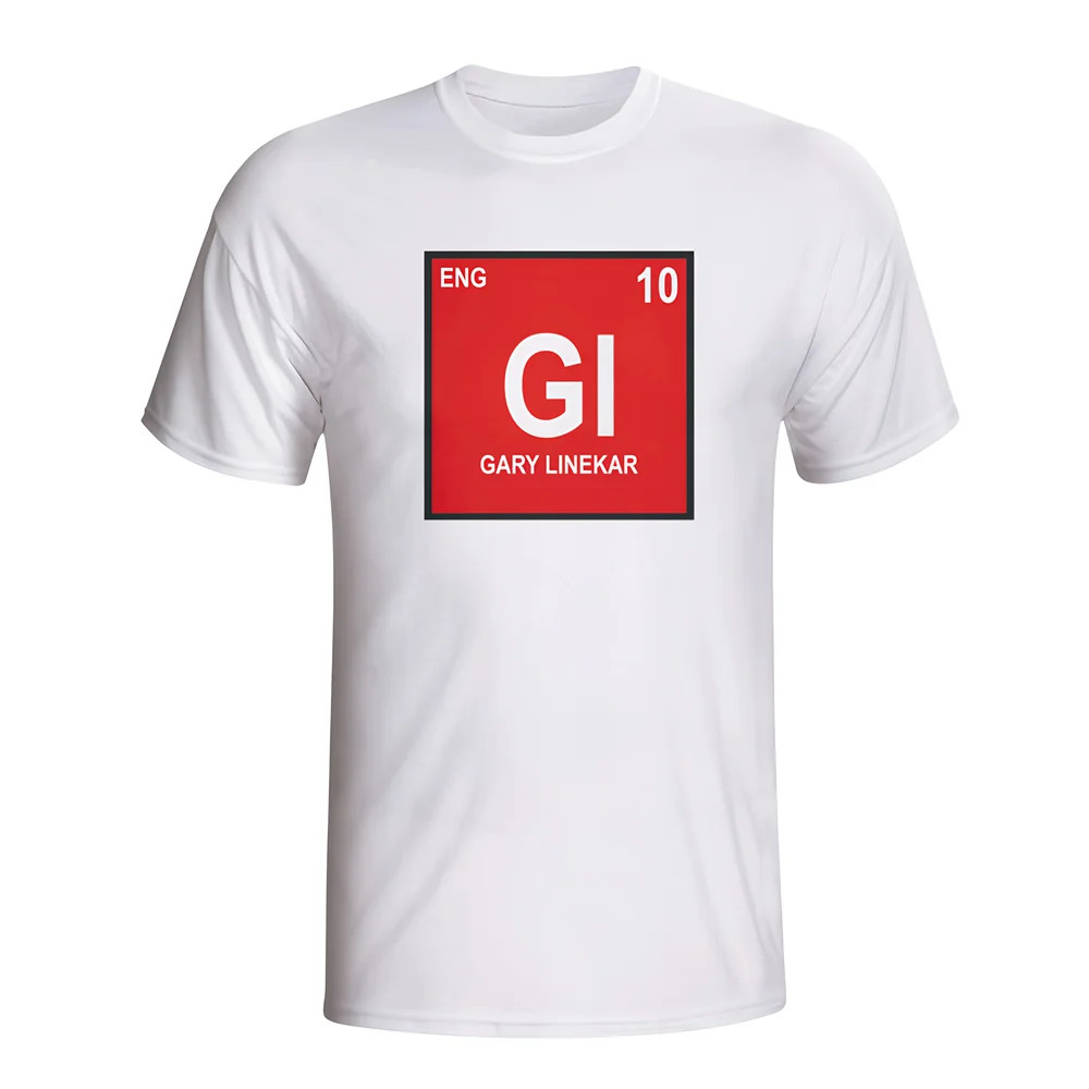 Click to view product details and reviews for Gary Lineker England Periodic Table T Shirt White. Click to view product details and reviews for Gary Lineker England Periodic Table T Shirt White.