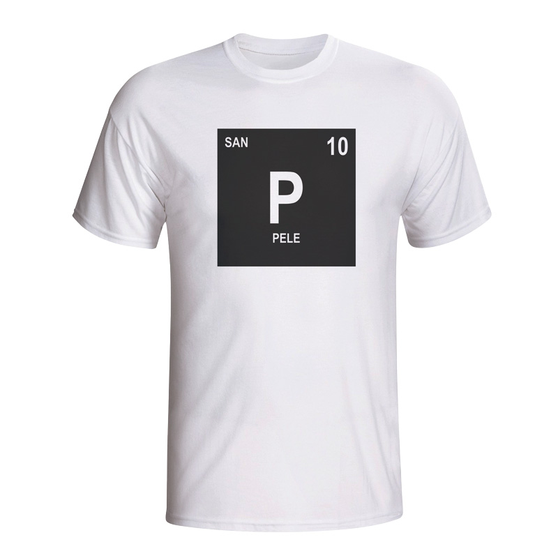 Pele Santos Periodic Table T-shirt (White)