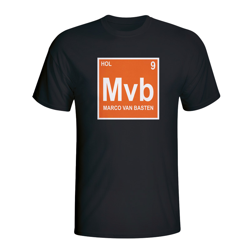 Click to view product details and reviews for Marco Van Basten Holland Periodic Table T Shirt Black.
