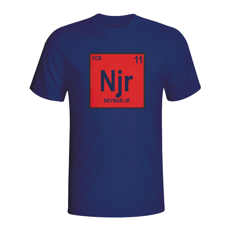 Neymar Barcelona Periodic Table T-shirt (Navy) - Kids