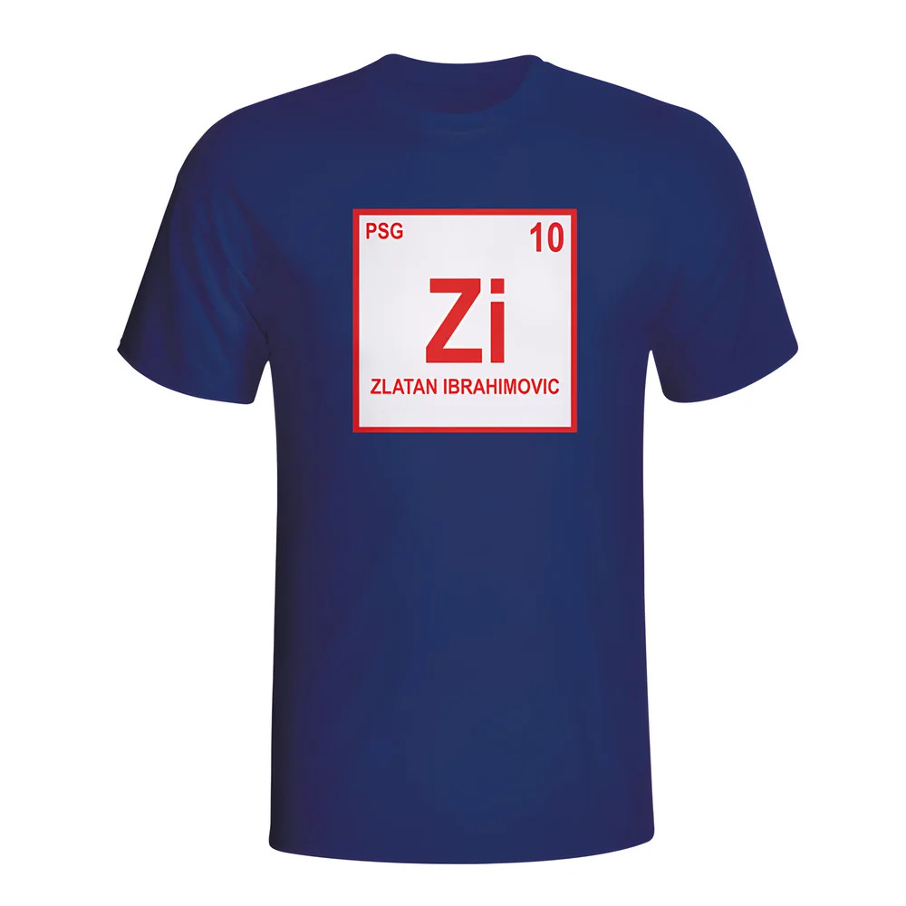 Click to view product details and reviews for Zlatan Ibrahimovic Psg Periodic Table T Shirt Navy. Click to view product details and reviews for Zlatan Ibrahimovic Psg Periodic Table T Shirt Navy.