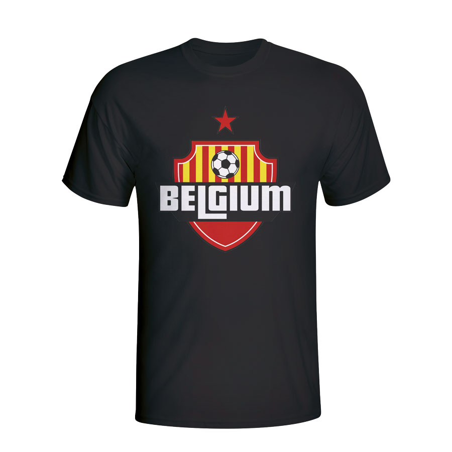 Click to view product details and reviews for Belgium Country Logo T Shirt Black Kids.