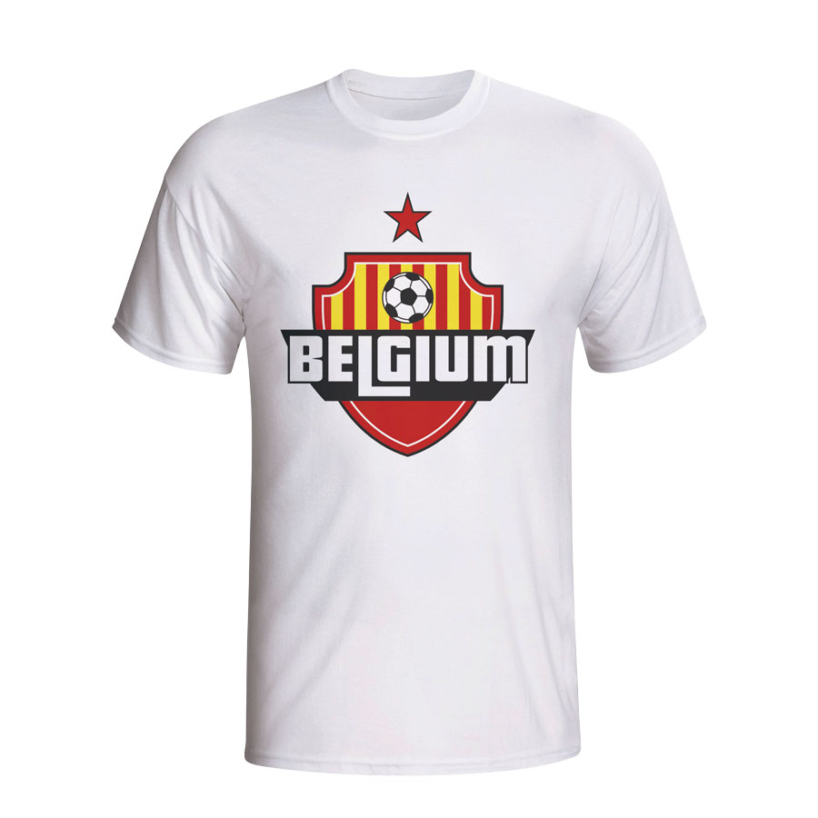 Click to view product details and reviews for Belgium Country Logo T Shirt White Kids.