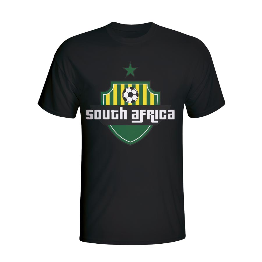 Click to view product details and reviews for South Africa Country Logo T Shirt Black.
