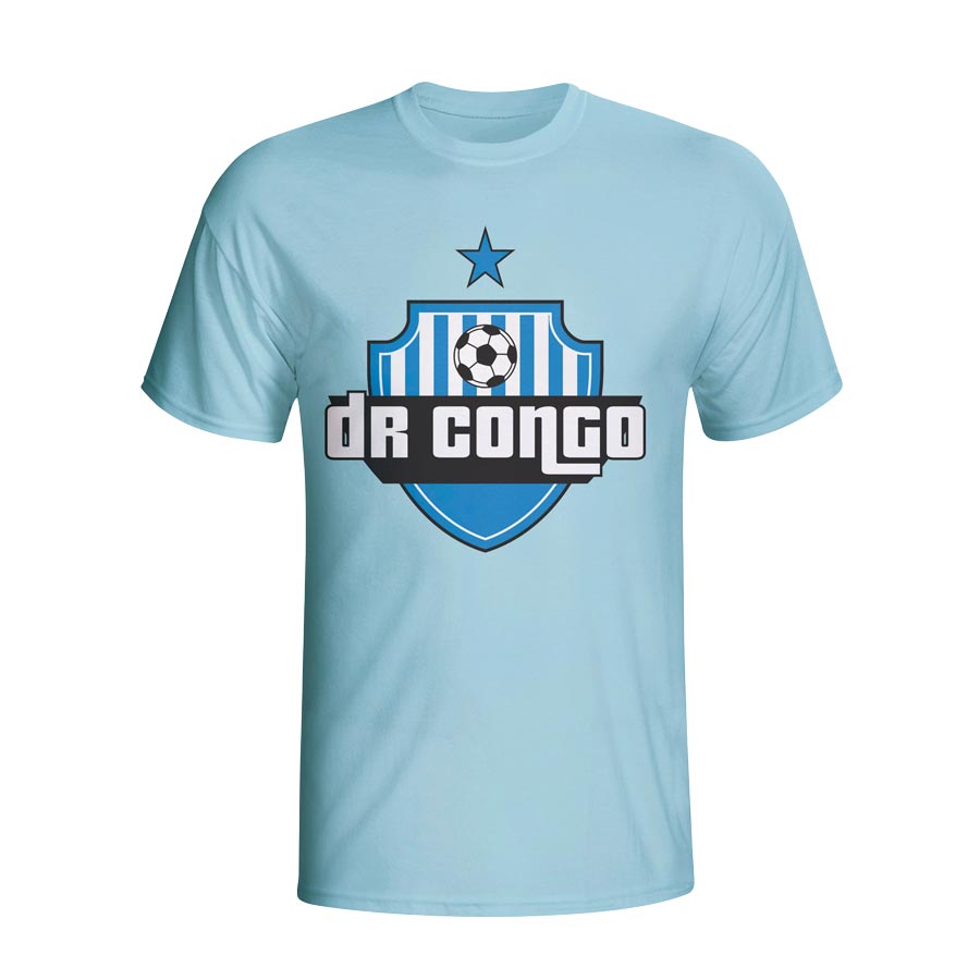 Dr Congo Country Logo T-shirt (sky Blue)