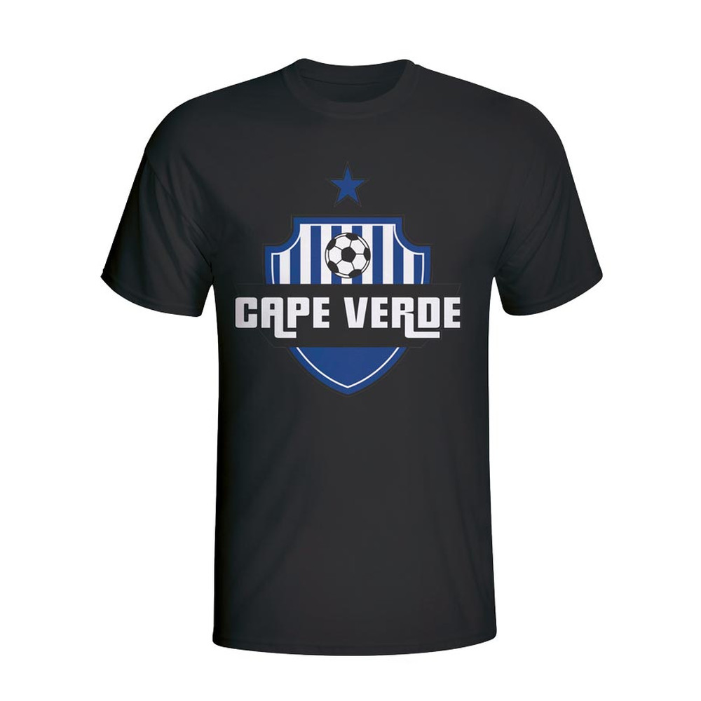 Click to view product details and reviews for Cape Verde Country Logo T Shirt Black.