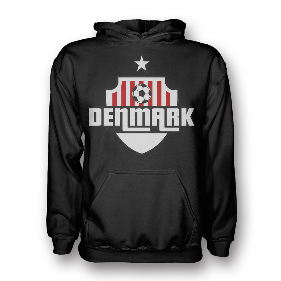 Click to view product details and reviews for Denmark Country Logo Hoody Black.