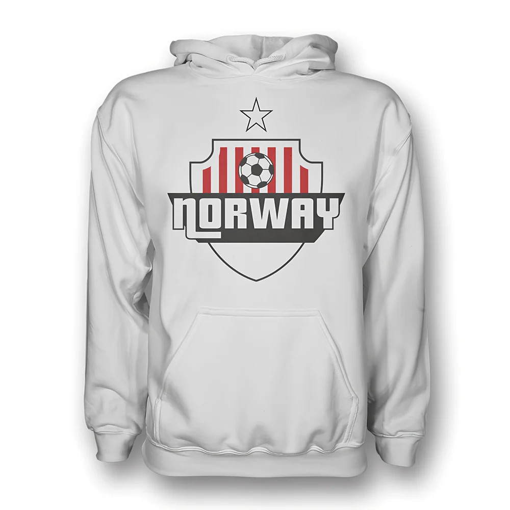 Click to view product details and reviews for Norway Country Logo Hoody White Kids.
