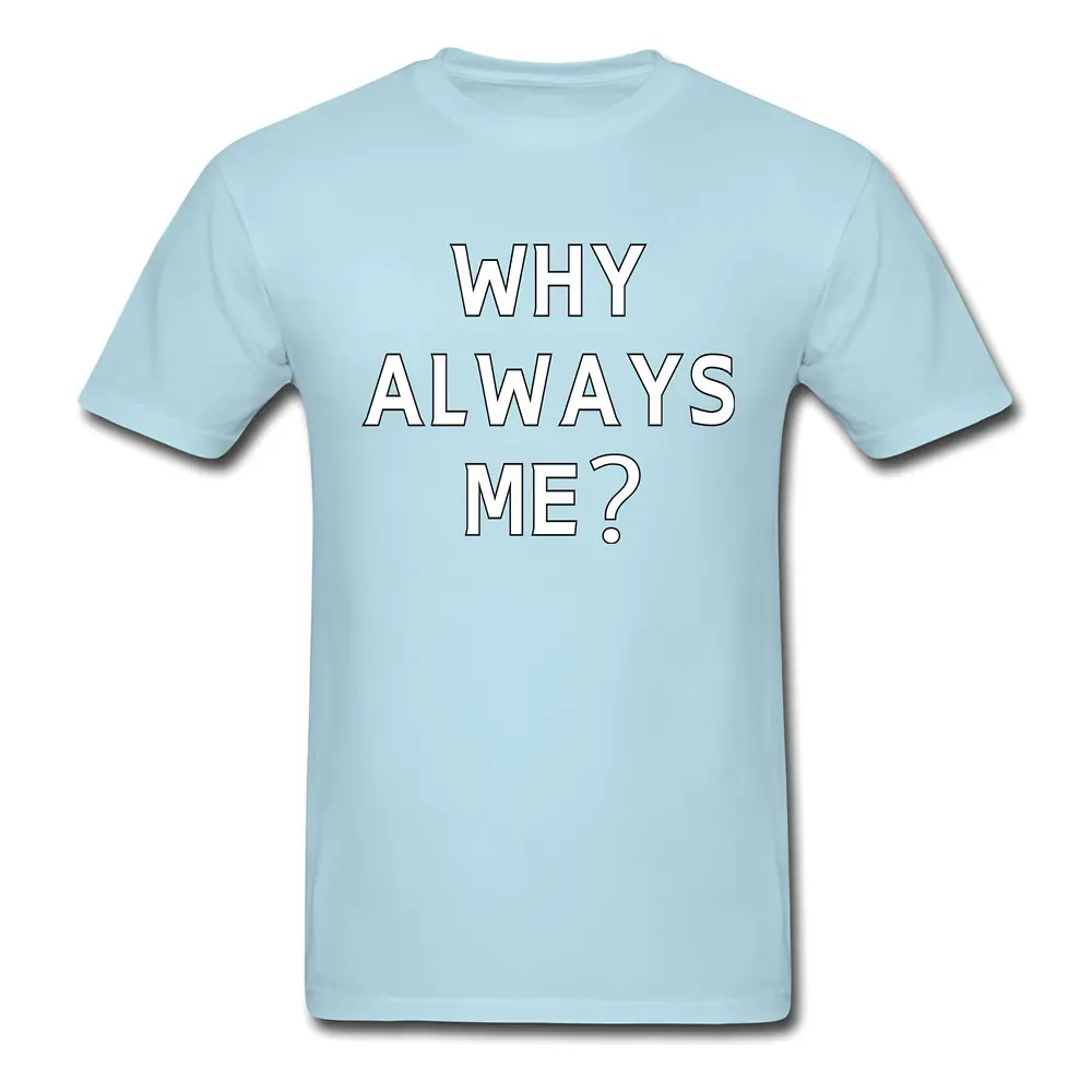 Mario Balotelli Why Always Me T-Shirt (Blue) Polyester Manchester City Made By: Gildan Men's Blue Xxl