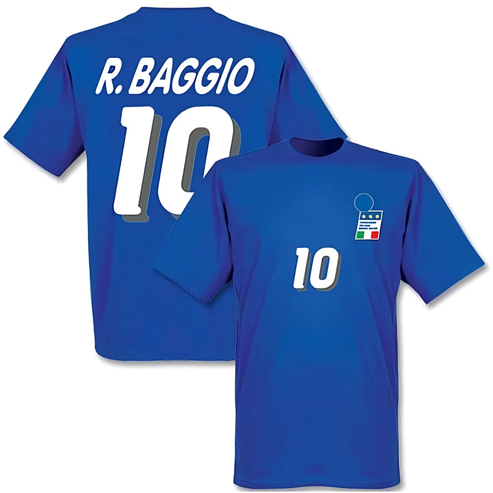 Click to view product details and reviews for Roberto Baggio Italy 1994 Home T Shirt Blue. Click to view product details and reviews for Roberto Baggio Italy 1994 Home T Shirt Blue.