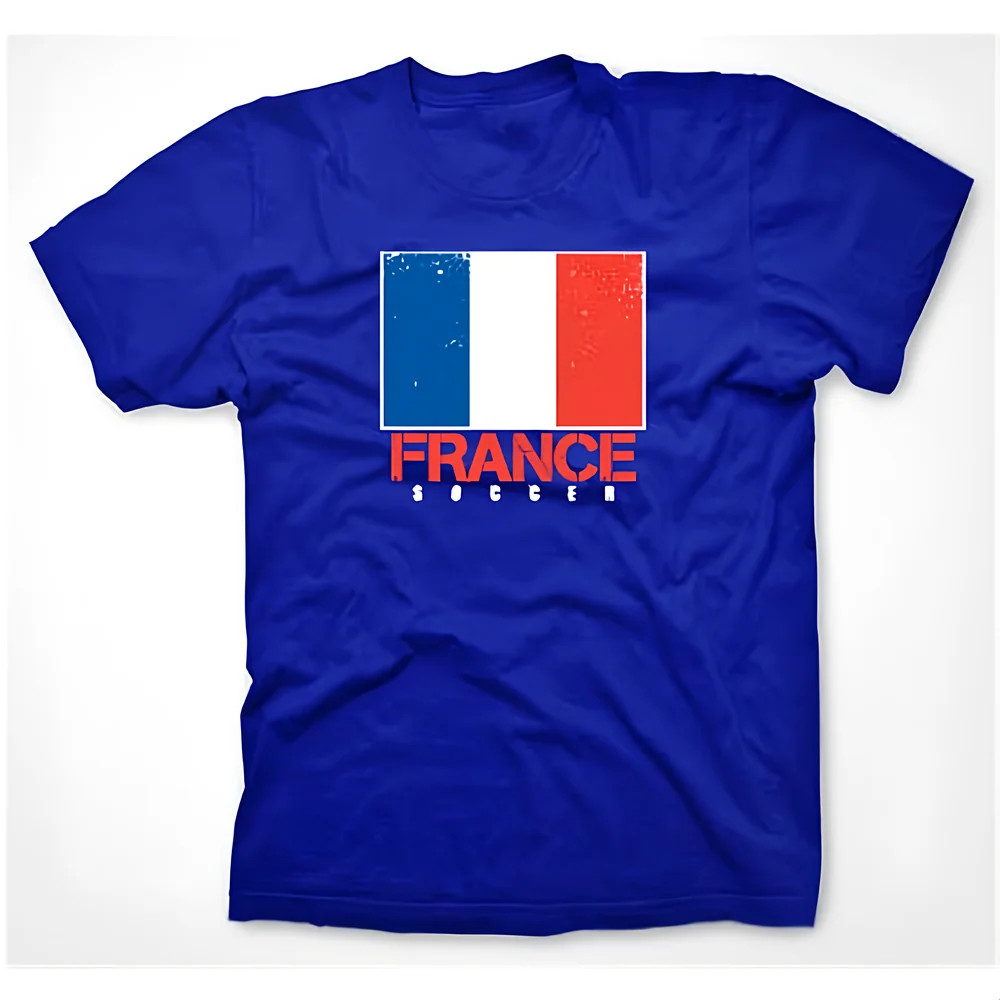 Click to view product details and reviews for France Soccer T Shirt Royal.
