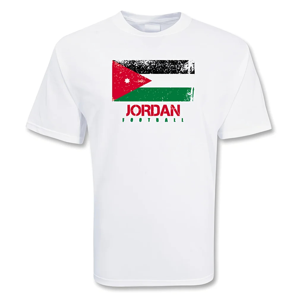 Jordan Football T-Shirt Polyester Made By: Gildan Men's White Xxl