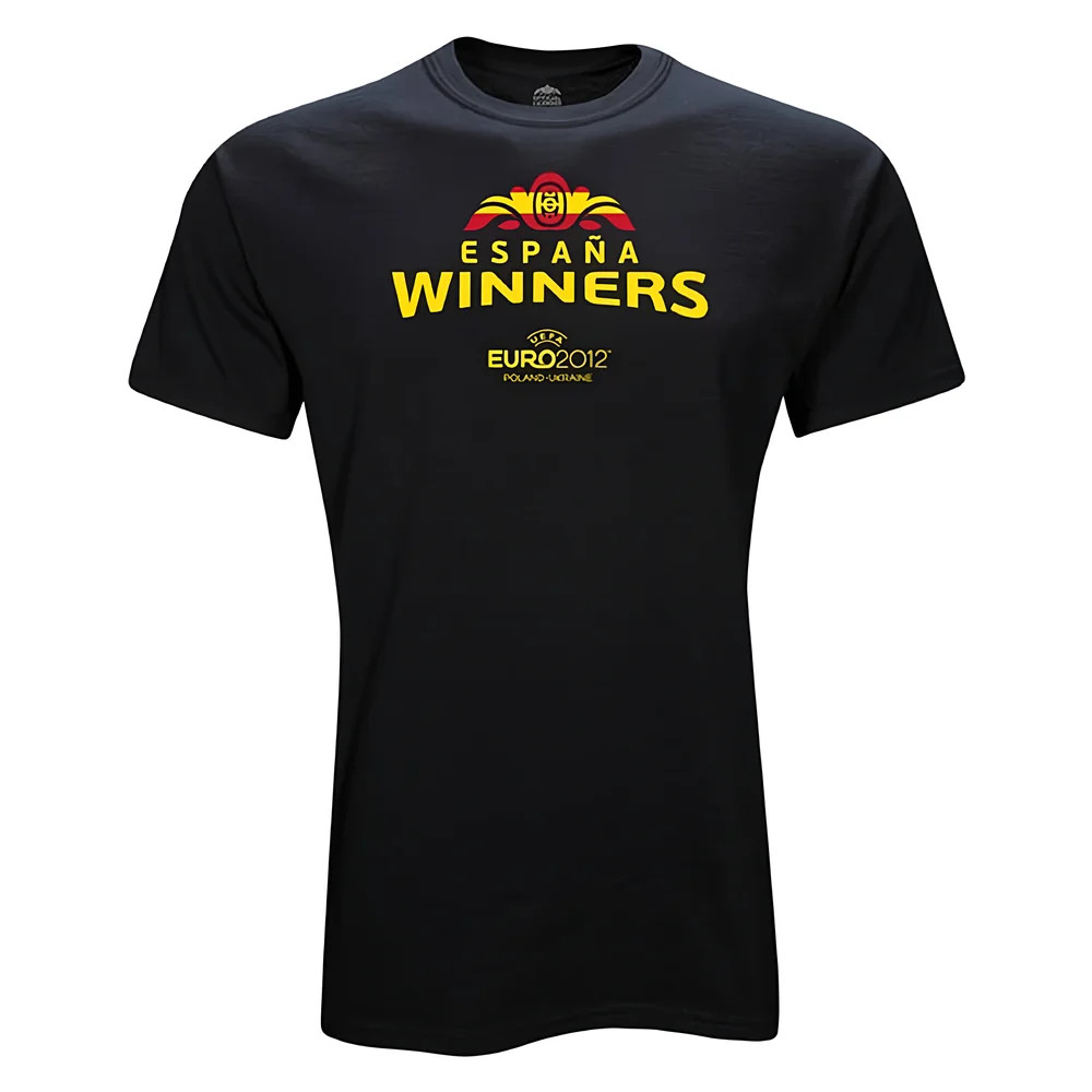 Click to view product details and reviews for Spain Euro 2012 Winners T Shirt Black. Click to view product details and reviews for Spain Euro 2012 Winners T Shirt Black.
