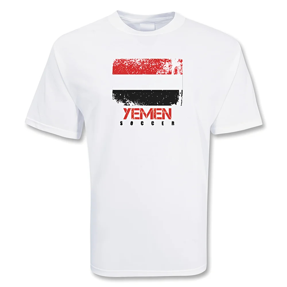 Ye Soccer T-Shirt Polyester Made By: Gildan Men's White Large