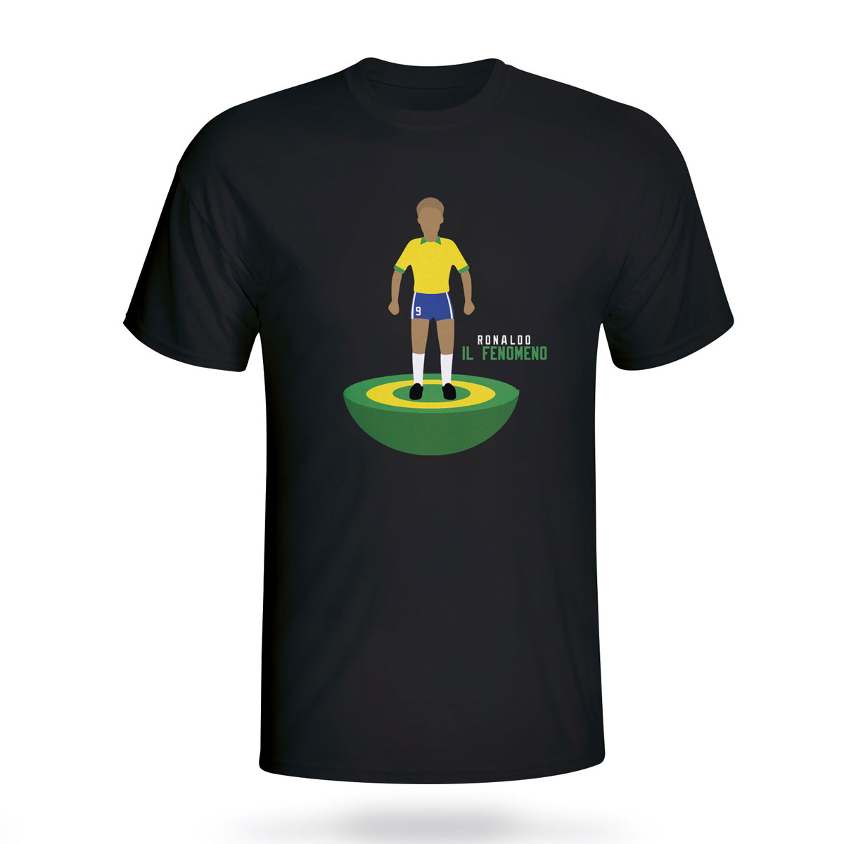 Click to view product details and reviews for Ronaldo Brazil Subbuteo Tee Black. Click to view product details and reviews for Ronaldo Brazil Subbuteo Tee Black.