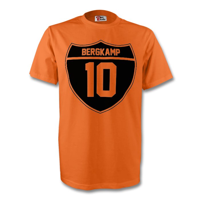 Click to view product details and reviews for Dennis Bergkamp Holland Crest Tee Orange.