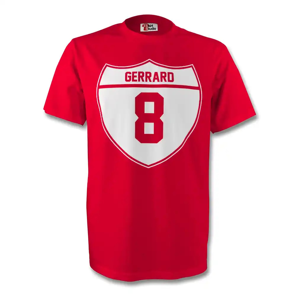 Click to view product details and reviews for Steven Gerrard Liverpool Crest Tee Red Kids.