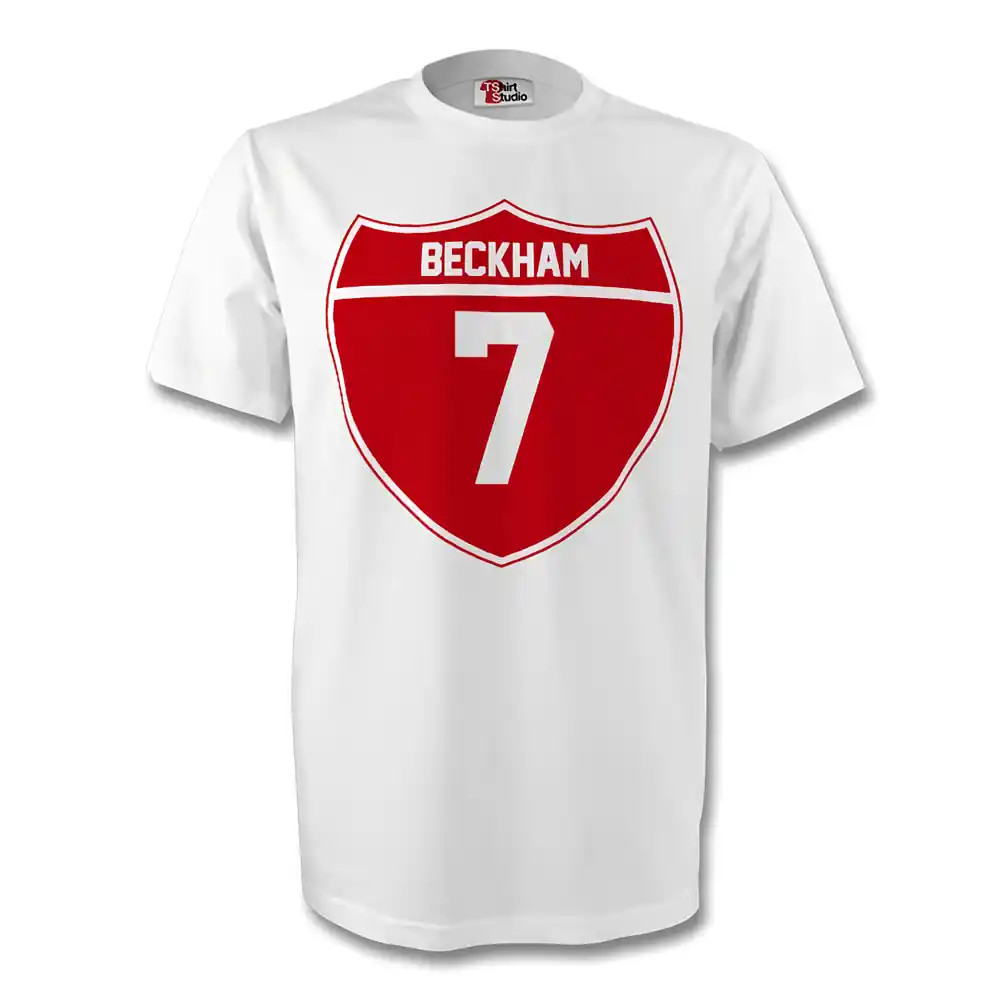 Click to view product details and reviews for David Beckham England Crest Tee White Kids. Click to view product details and reviews for David Beckham England Crest Tee White Kids.