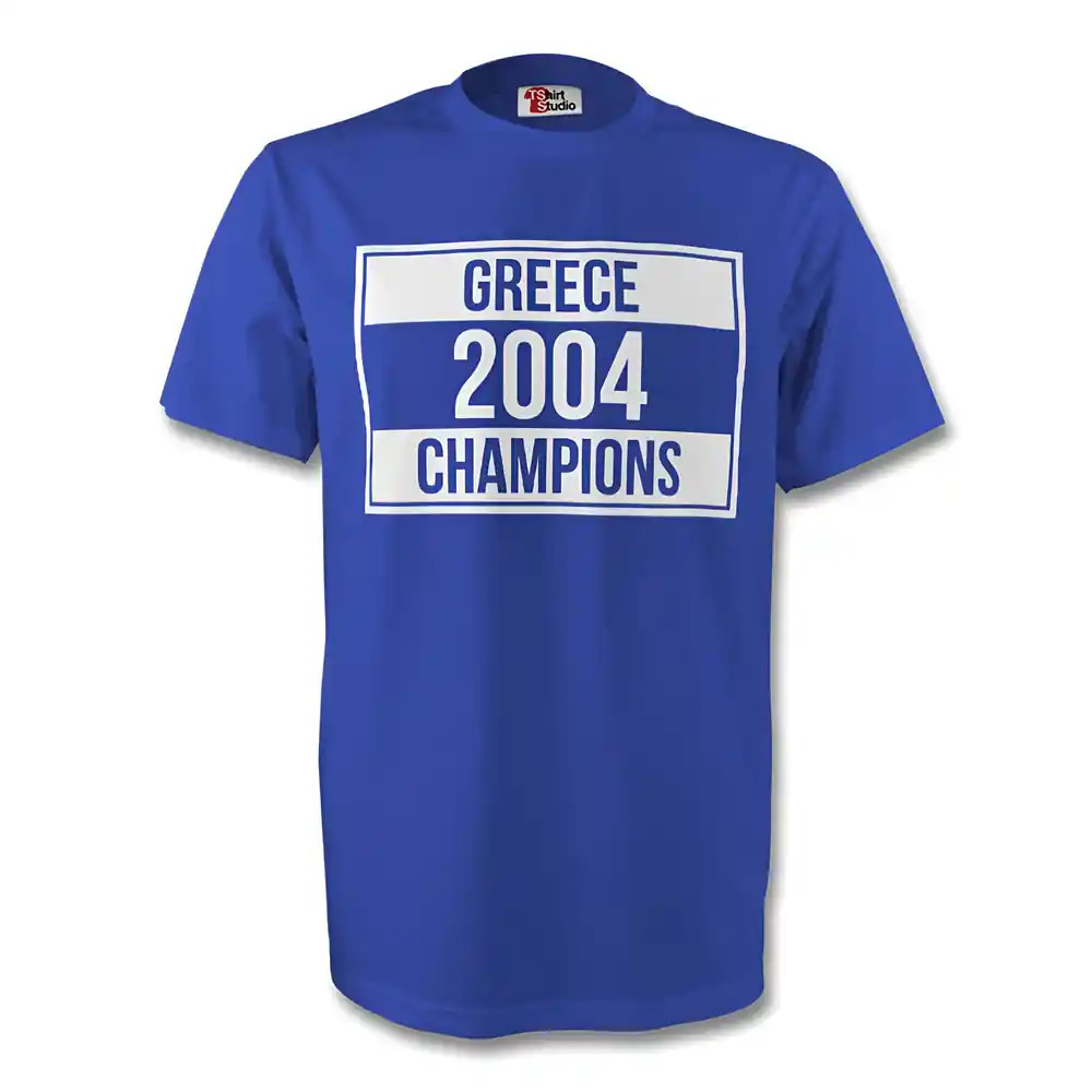 Click to view product details and reviews for Greece 2004 Champions Tee Blue. Click to view product details and reviews for Greece 2004 Champions Tee Blue.