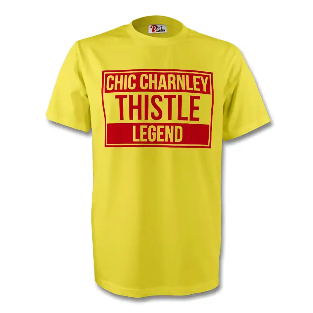 Click to view product details and reviews for Chic Charnley Partick Thistle Legend Tee Yellow.