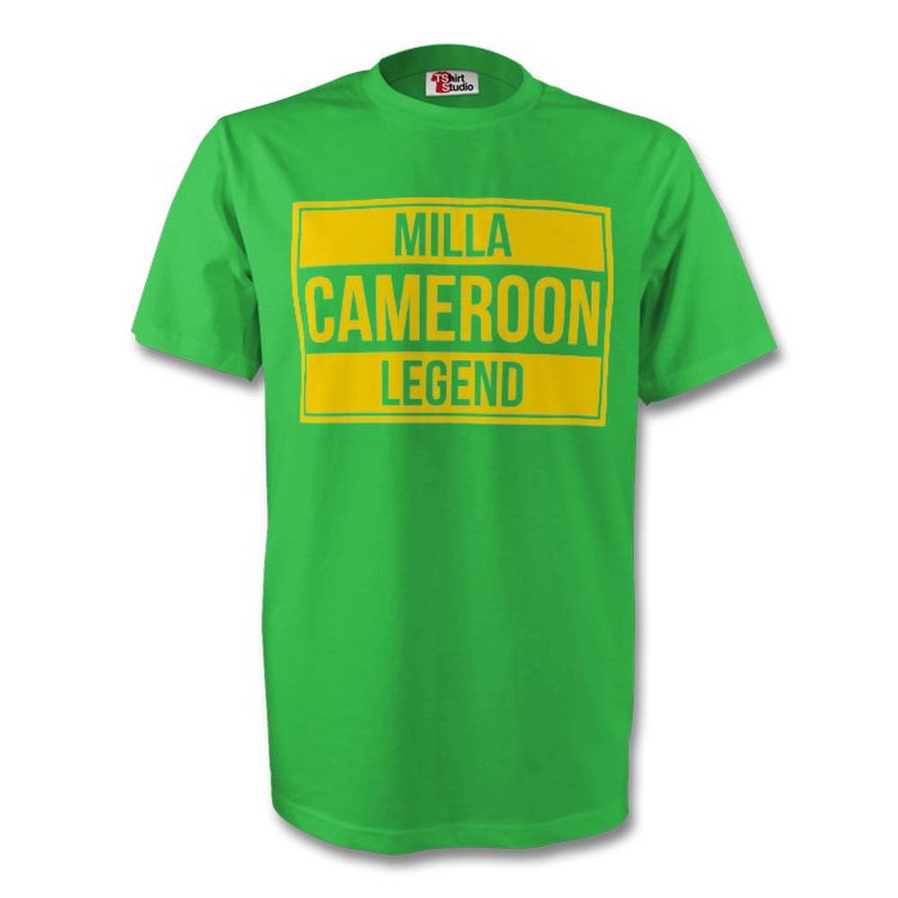 Click to view product details and reviews for Roger Milla Cameroon Legend Tee Green Kids. Click to view product details and reviews for Roger Milla Cameroon Legend Tee Green Kids.