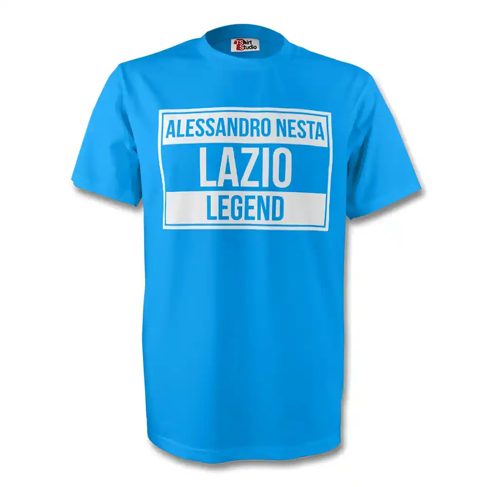 Click to view product details and reviews for Alessandro Nesta Lazio Legend Tee Sky Blue. Click to view product details and reviews for Alessandro Nesta Lazio Legend Tee Sky Blue.