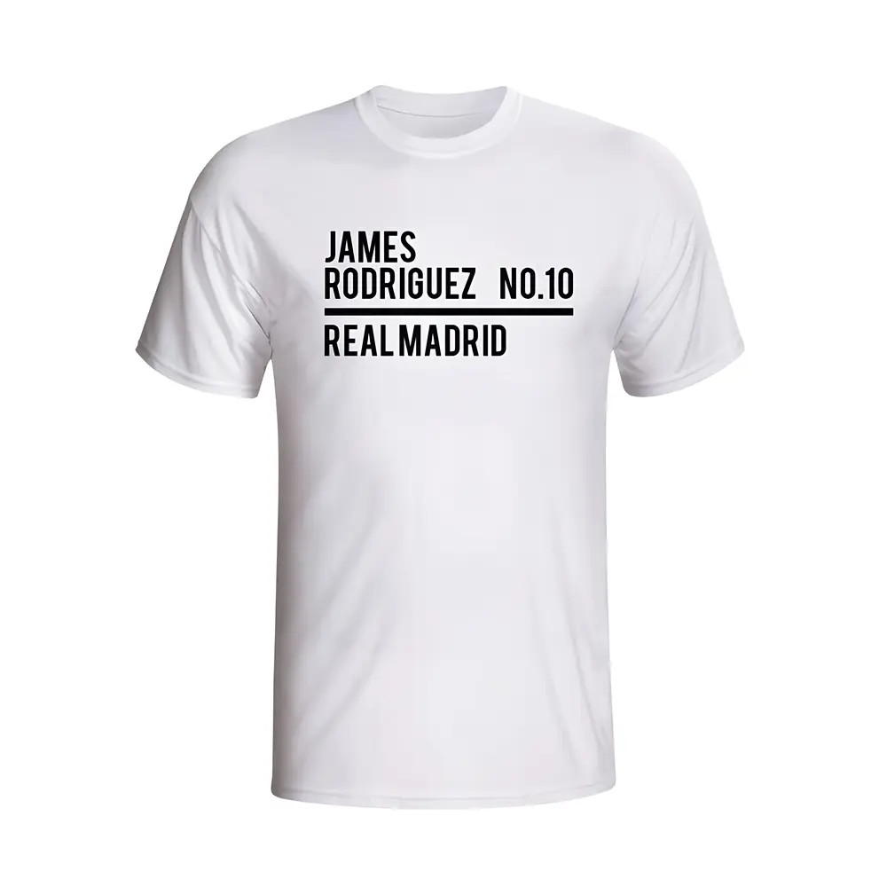 Click to view product details and reviews for James Rodriguez Real Madrid Squad T Shirt White. Click to view product details and reviews for James Rodriguez Real Madrid Squad T Shirt White.