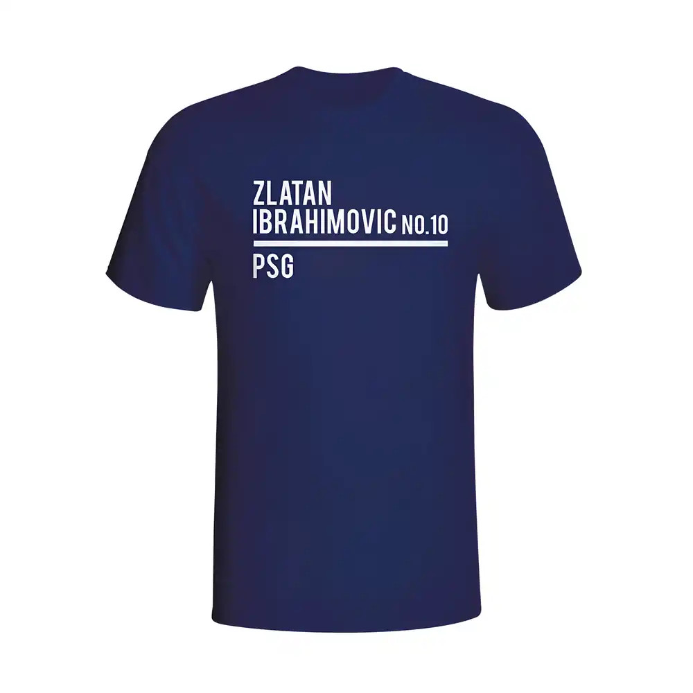 Click to view product details and reviews for Zlatan Ibrahimovic Psg Squad T Shirt Navy Kids. Click to view product details and reviews for Zlatan Ibrahimovic Psg Squad T Shirt Navy Kids.