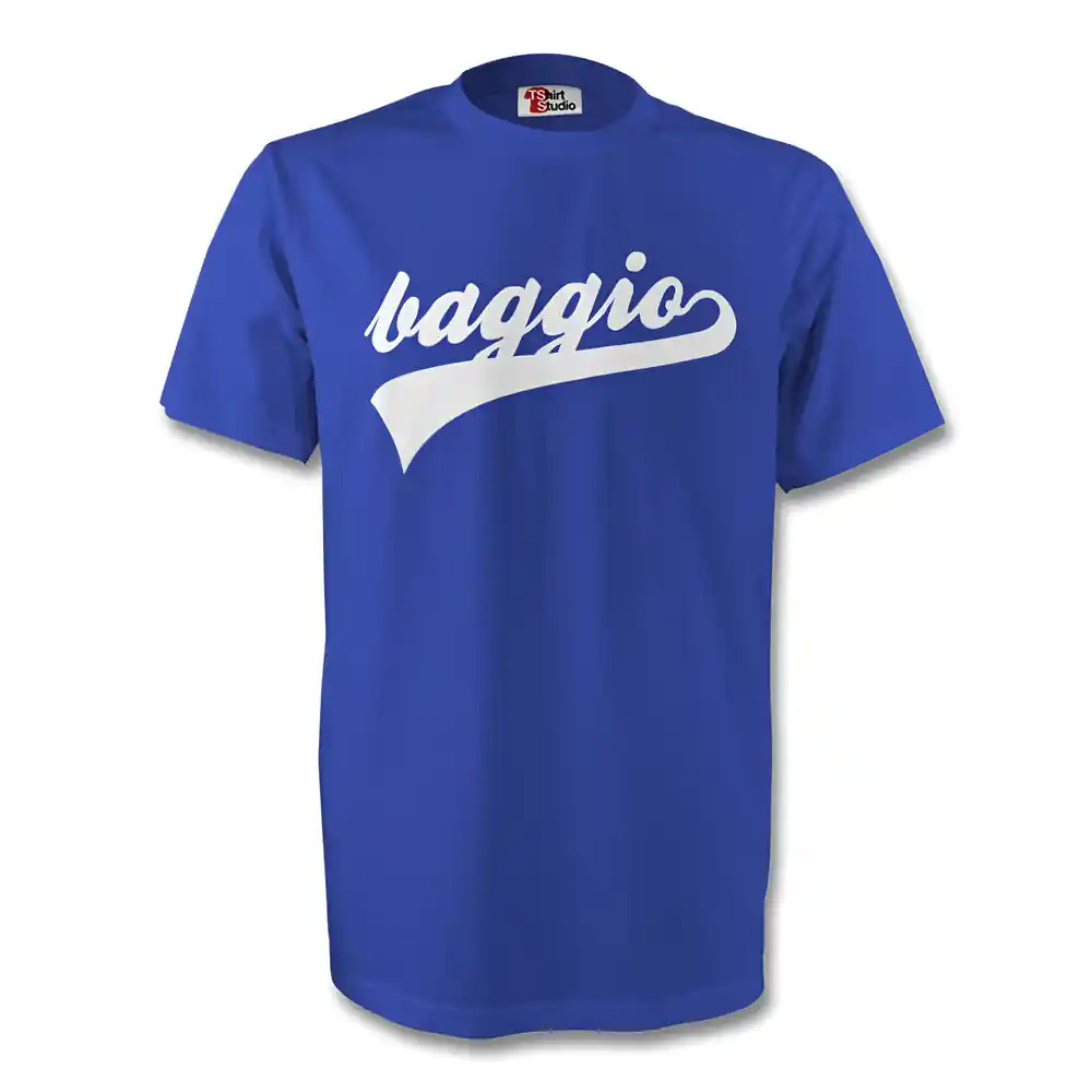 Click to view product details and reviews for Roberto Baggio Italy Signature Tee Blue. Click to view product details and reviews for Roberto Baggio Italy Signature Tee Blue.